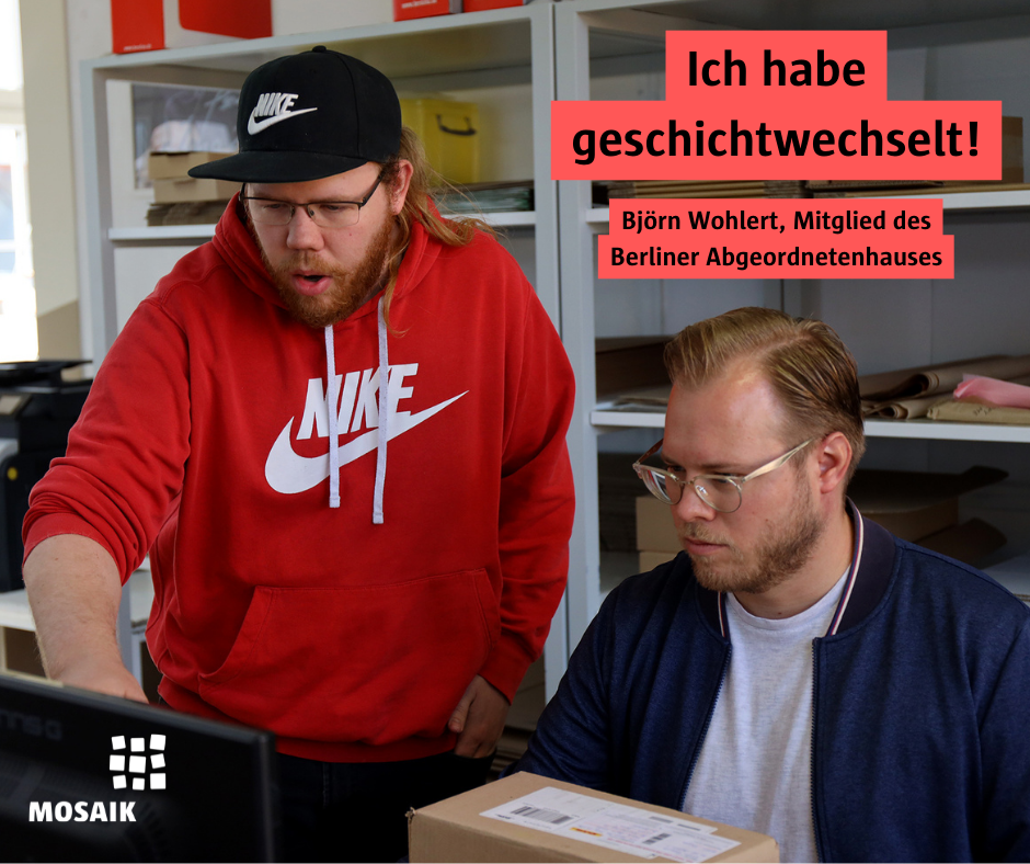 Björn Wohlert in der Betriebsstätte Reinickendorf