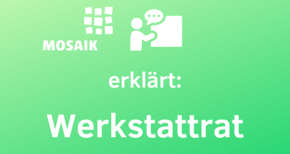 Mosaik erklärt: Werkstattrat